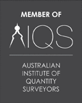 Member of IQS - Australian Institute of Quantity Surveyotrs
